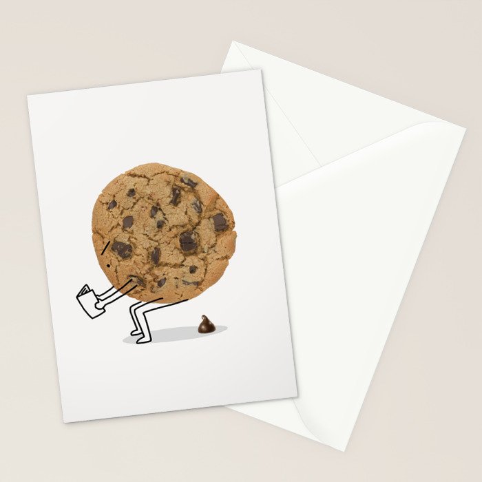 The Making of Chocolate Chips Stationery Card Gallery Image 2