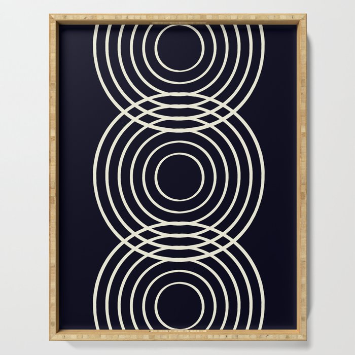 Life Balance Black Serving Tray Gallery Image 1