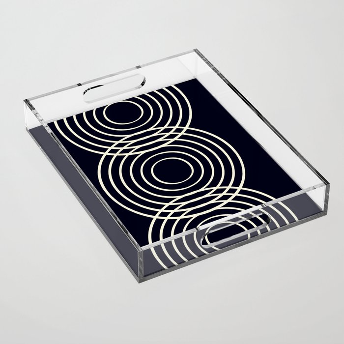 Life Balance Black Acrylic Tray Gallery Image 1