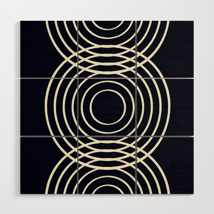 Life Balance Black Wood Wall Art Gallery Image 1