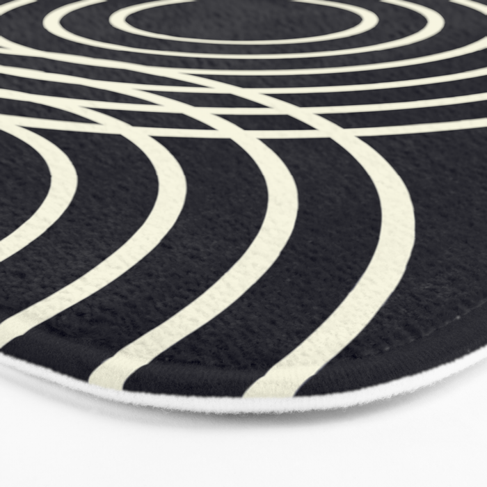 Life Balance Black Bath Mat Gallery Image 3