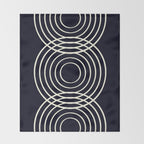 Life Balance Black Throw Blanket Gallery Image 2