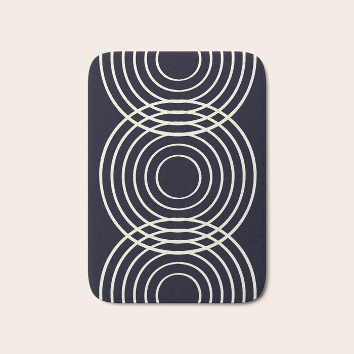 Life Balance Black Bath Mat Gallery Image 1