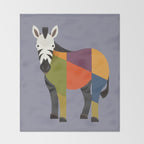Zebra Throw Blanket Gallery Image 2