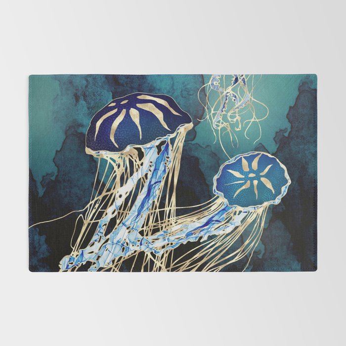 Metallic Jellyfish III Rug Gallery Image 2