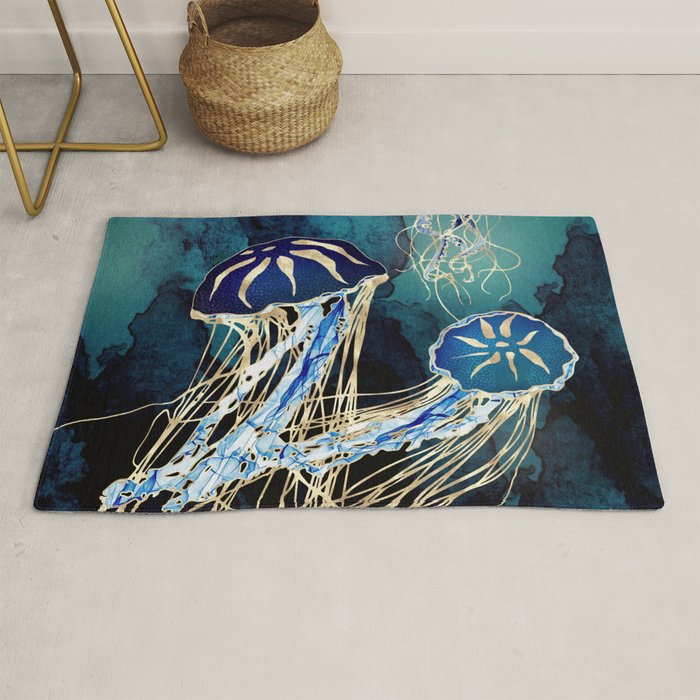 Metallic Jellyfish III Rug Gallery Image 1
