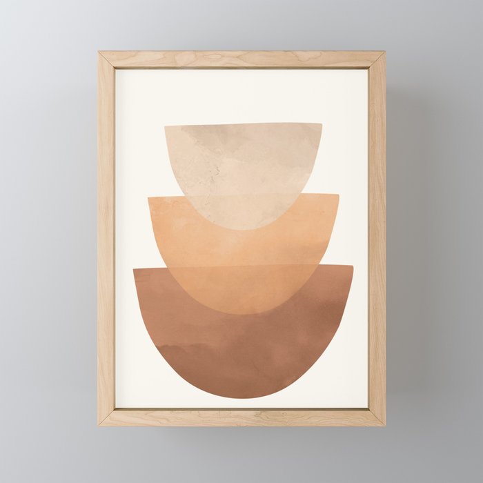 Abstract Rock Geometry 06 Mini Art Print Gallery Image 1