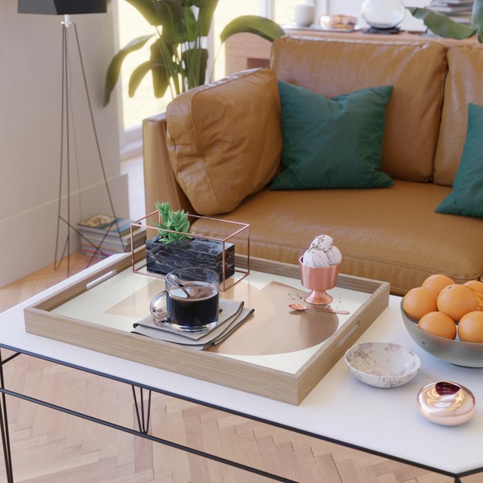 Abstract Rock Geometry 06 Serving Tray Gallery Image 2