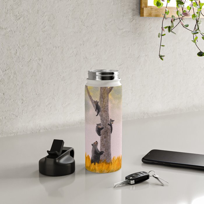 Bears In The Blue Ridge Mountains Water Bottle Gallery Image 4