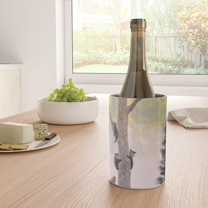 Bears In The Blue Ridge Mountains Wine Chiller Gallery Image 4