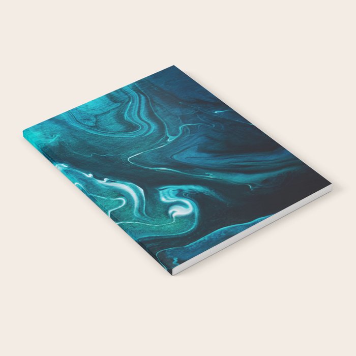 Gravity II - Abstract Marble Notebook Gallery Image 2