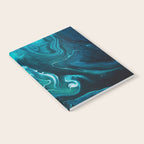 Gravity II - Abstract Marble Notebook Gallery Image 2