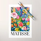 Blooming Garden - Matisse Inspired Wrapping Paper Gallery Image 1