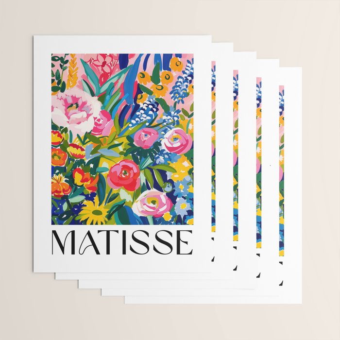 Blooming Garden - Matisse Inspired Wrapping Paper Gallery Image 3