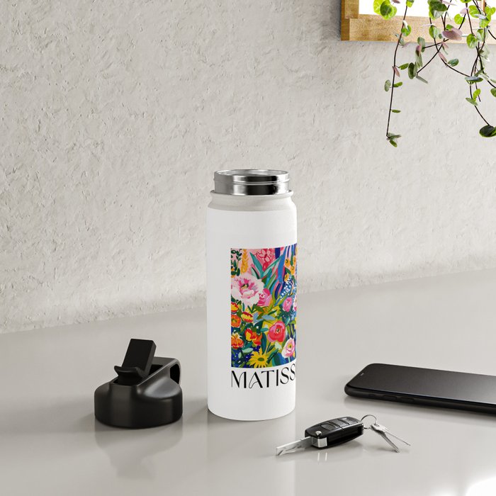 Blooming Garden - Matisse Inspired Water Bottle Gallery Image 4