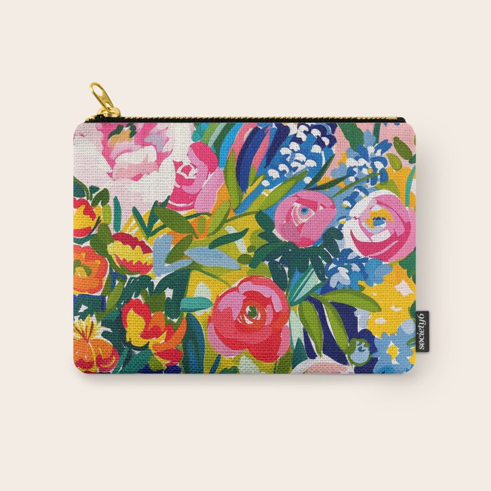Blooming Garden - Matisse Inspired Carry All Pouch Gallery Image 1