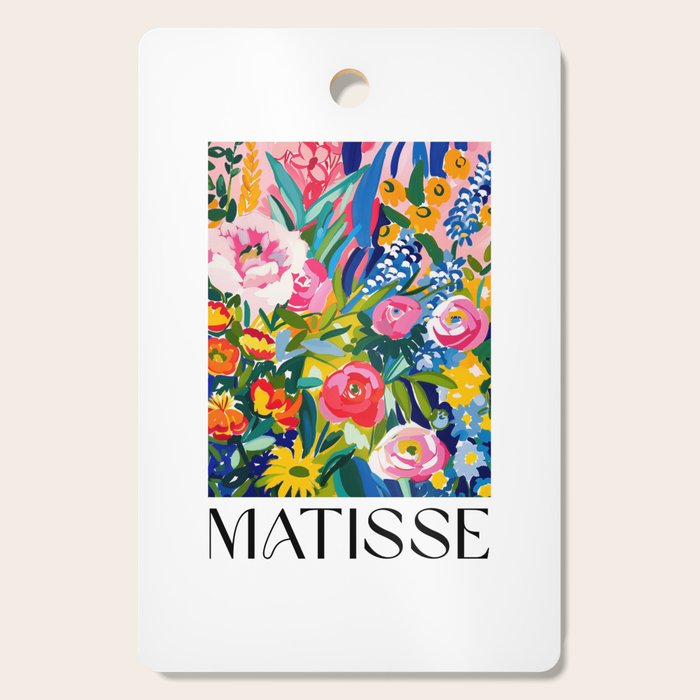 Blooming Garden - Matisse Inspired Cutting Board Gallery Image 1