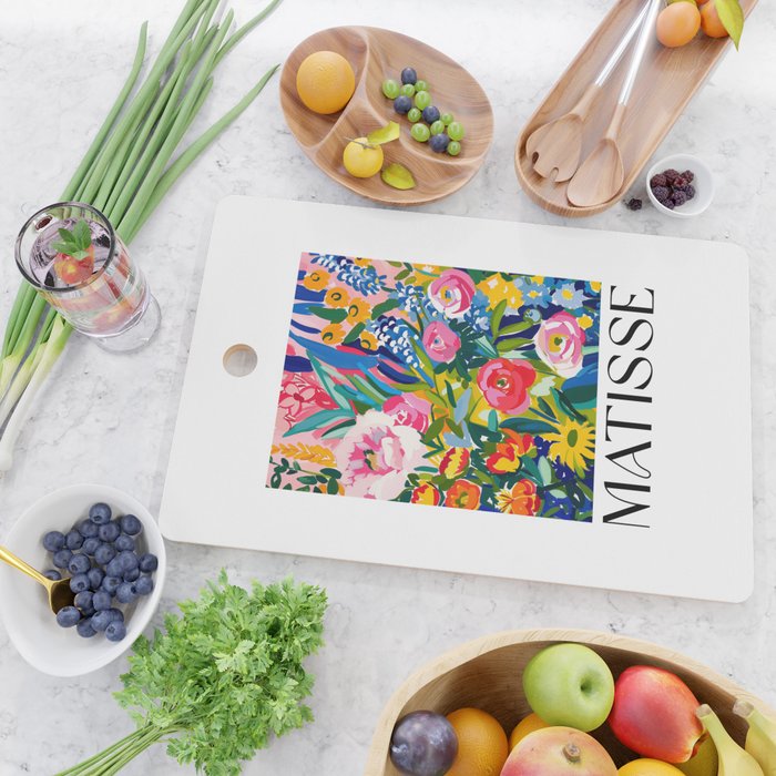 Blooming Garden - Matisse Inspired Cutting Board Gallery Image 2