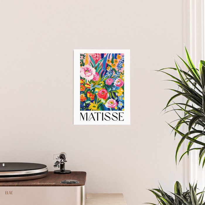 Blooming Garden - Matisse Inspired Poster Gallery Image 2