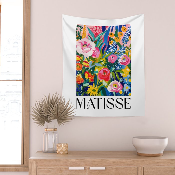 Blooming Garden - Matisse Inspired Wall Tapestry Gallery Image 2