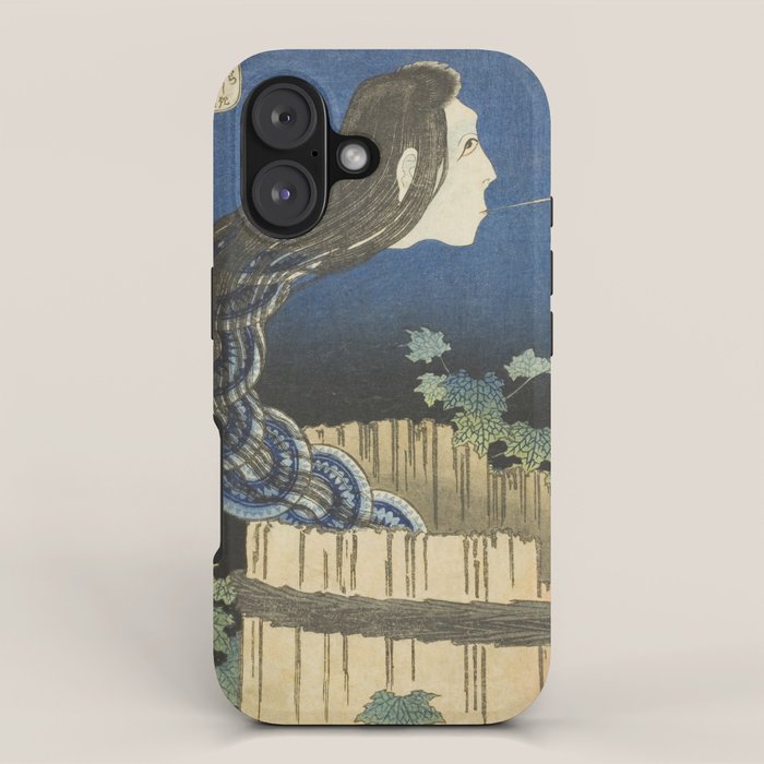 The Mansion of the Plates, Katsushika Hokusai, 1830 iPhone Case Gallery Image 1