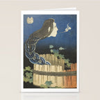 The Mansion of the Plates, Katsushika Hokusai, 1830 Stationery Card Gallery Image 2