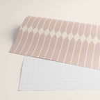 Minimal Geometric Pattern - Neutral Pink Wrapping Paper Gallery Image 2