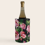 Peony dark coal background Wine Chiller Gallery Image 3