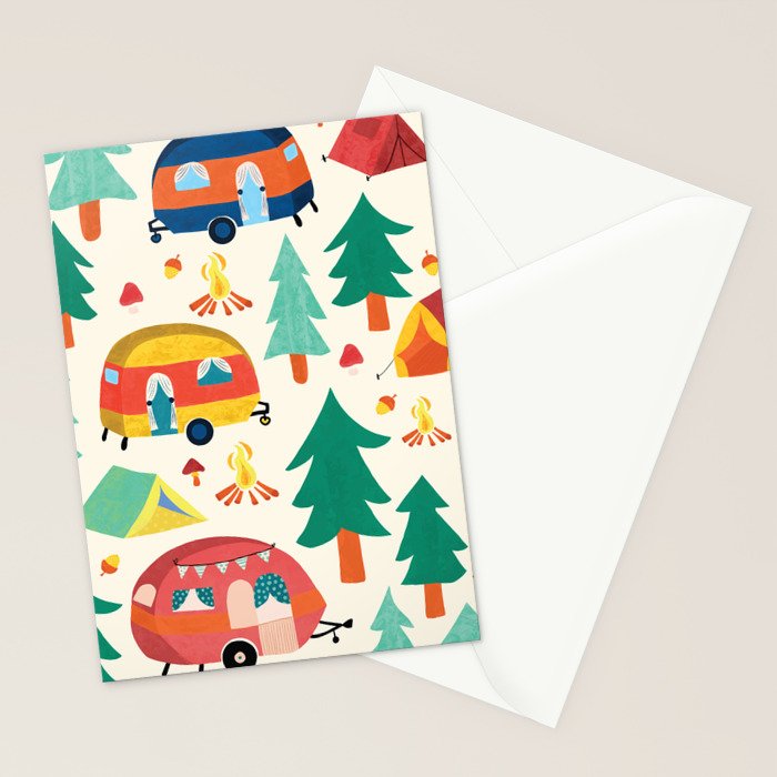 Let's go camping! Stationery Card Gallery Image 2
