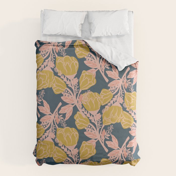 Magnolia Bloom Duvet Cover Gallery Image 1