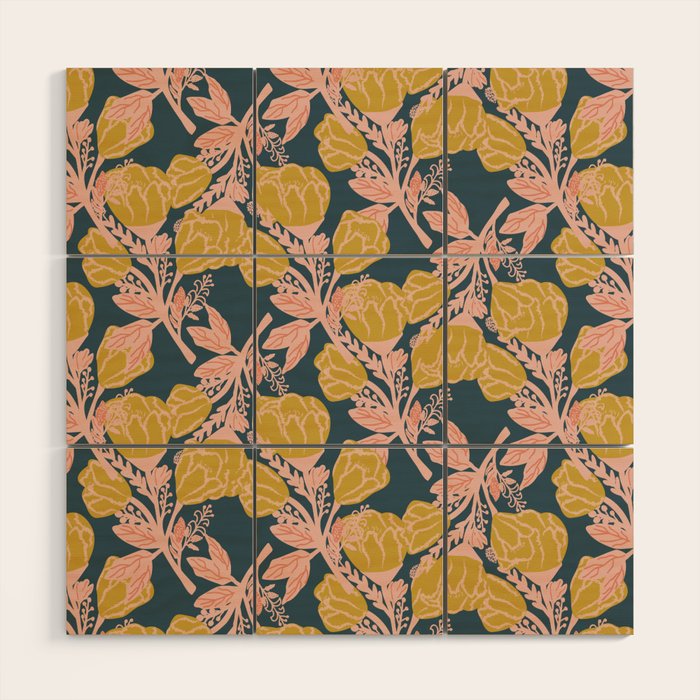 Magnolia Bloom Wood Wall Art Gallery Image 1