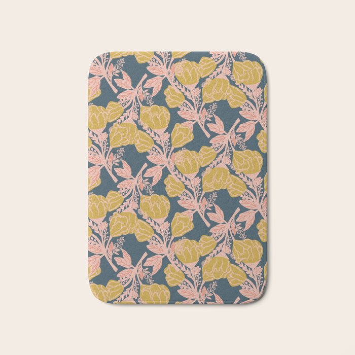 Magnolia Bloom Bath Mat Gallery Image 1