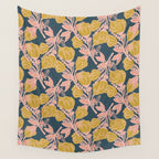 Magnolia Bloom Wall Tapestry Gallery Image 4