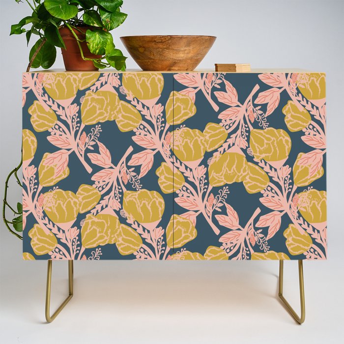 Magnolia Bloom Credenza Gallery Image 1