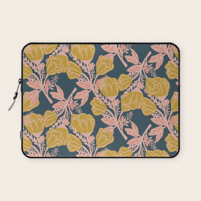 Magnolia Bloom Laptop Sleeve Gallery Image 1