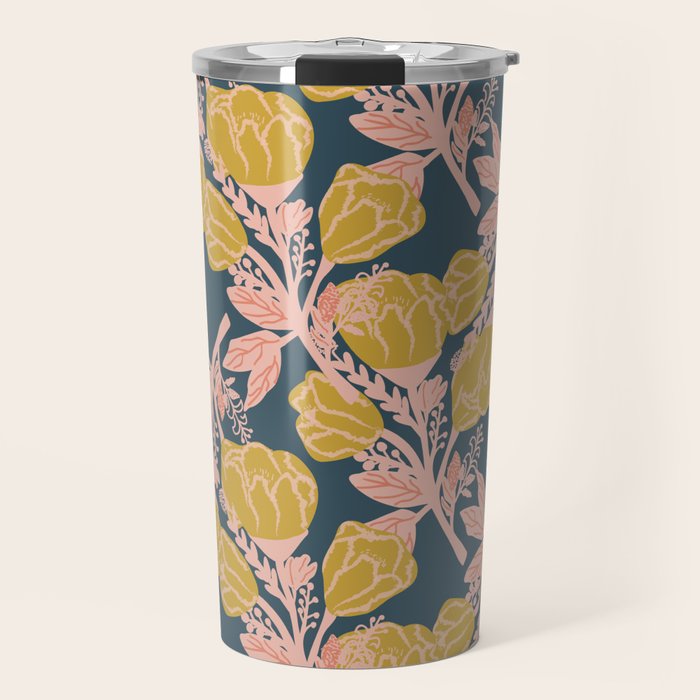 Magnolia Bloom Travel Mug