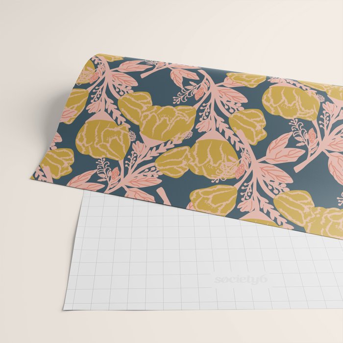 Magnolia Bloom Wrapping Paper Gallery Image 2