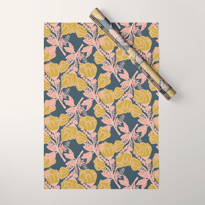 Magnolia Bloom Wrapping Paper Gallery Image 1