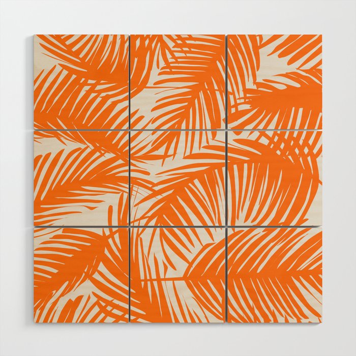 Tropical Pattern 02C Wood Wall Art Gallery Image 1