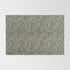 Tiger Stripes In Pink And Green Rug Gallery Image 2