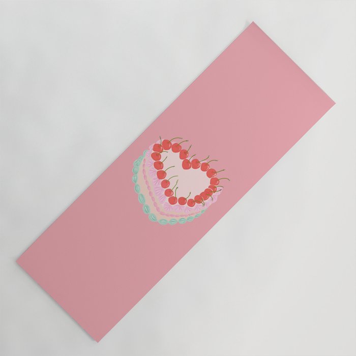 Preppy Cake Yoga Mat Gallery Image 1