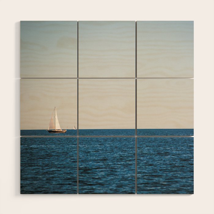 Into the Blue x Nautical Art Wood Wall Art Gallery Image 1