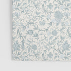 Hand Drawn Jacobean Floral - Teal Beige Poster Gallery Image 3