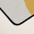 S and U in yellow  Desk Mat Gallery Image 4