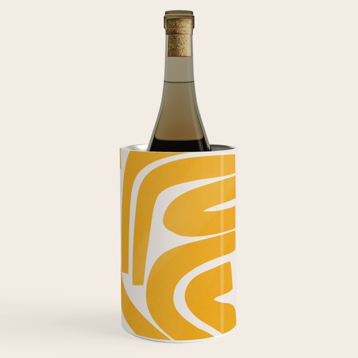 S and U in yellow  Wine Chiller Gallery Image 3