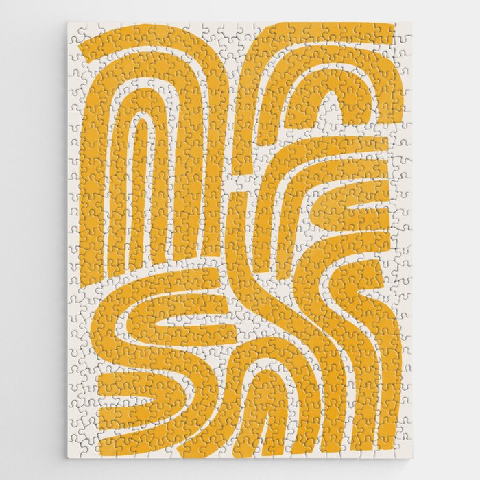 S and U in yellow  Jigsaw Puzzle Gallery Image 1
