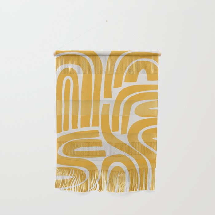 S and U in yellow  Wall Hanging Gallery Image 1