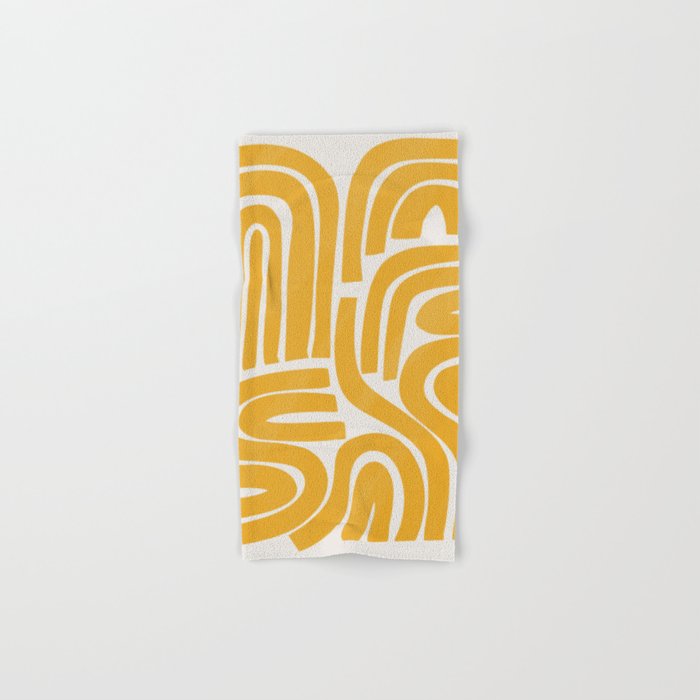 S and U in yellow  Bath Towel Gallery Image 1