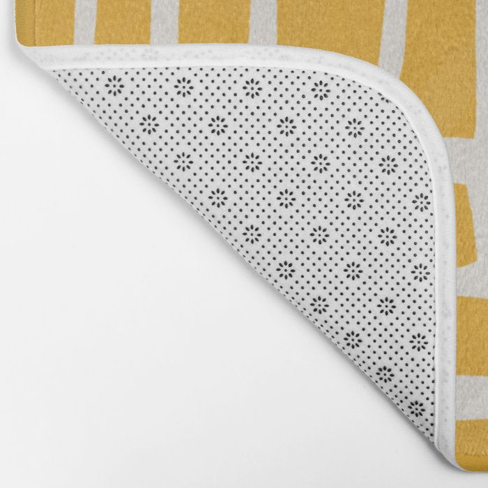 S and U in yellow  Bath Mat Gallery Image 2