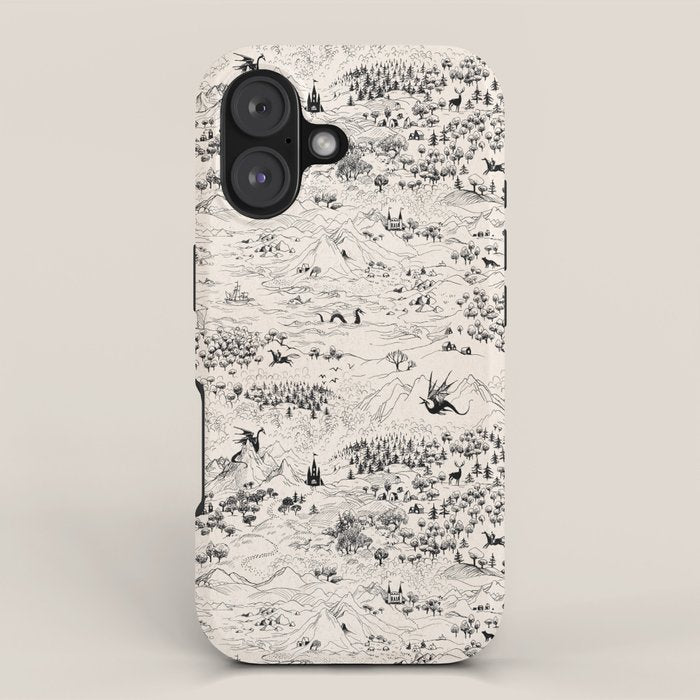 Dragons of the Magic Land iPhone Case Gallery Image 1